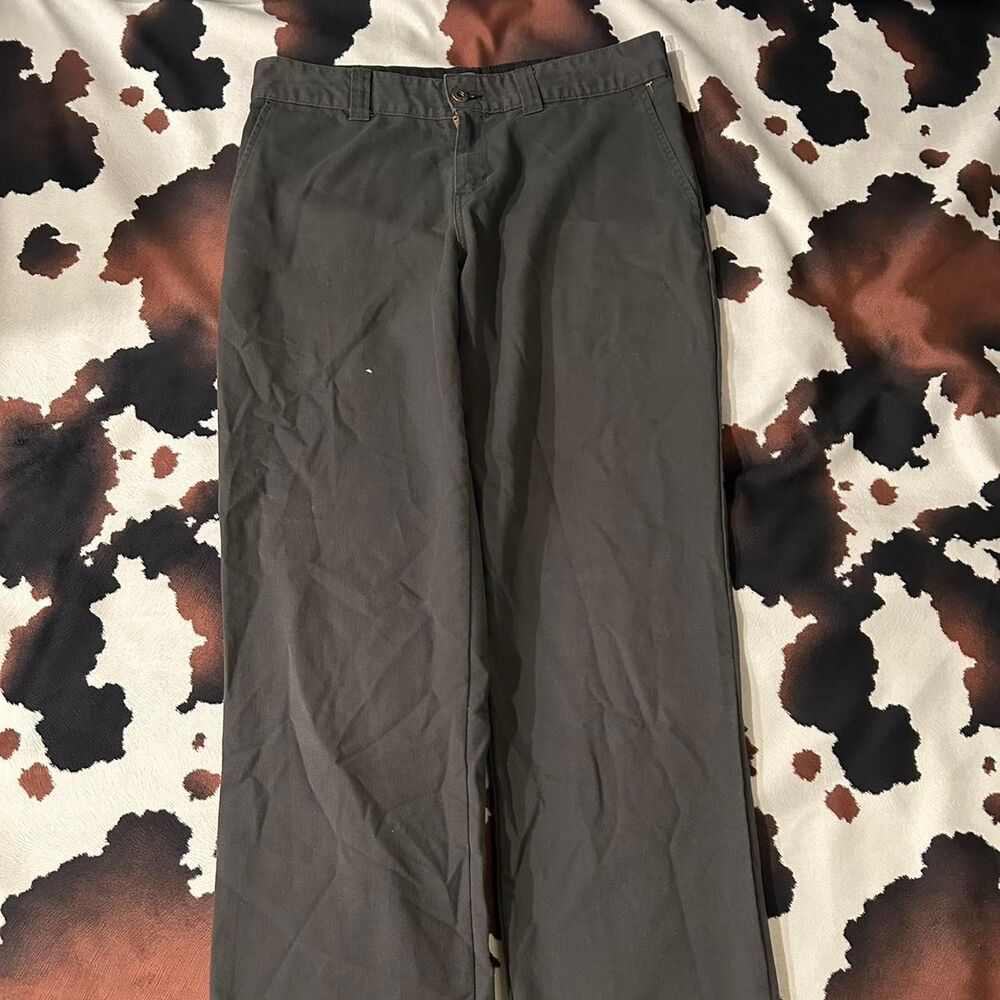 Dickies Men's Grey and Black Trousers